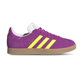 adidas Gazelle Sneakers - Purple & Yellow with Gum Soles