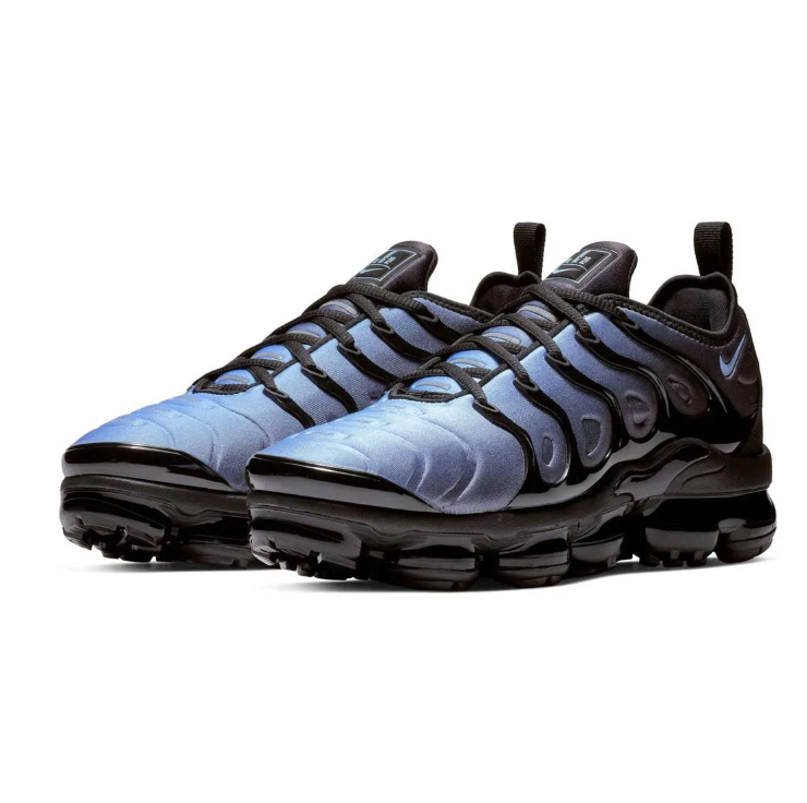 Nike Air VaporMax Plus Sneakers - Light Gray with Silver Accents