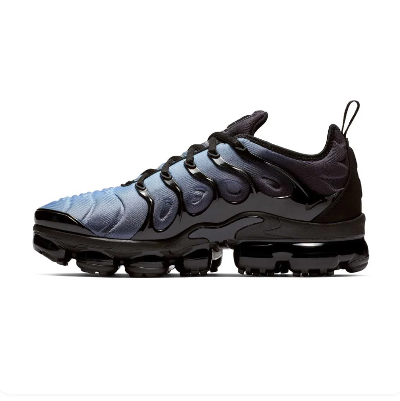Nike Air VaporMax Plus Sneakers - Light Gray with Silver Accents
