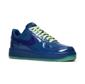 Nike Air Force 1 Low Sneakers - Glossy Blue with Purple & Mint Accents
