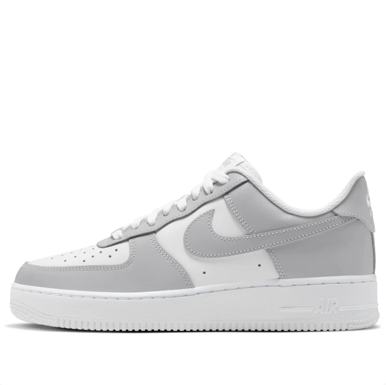 Nike Air Force 1 Low Sneakers - White & Light Gray