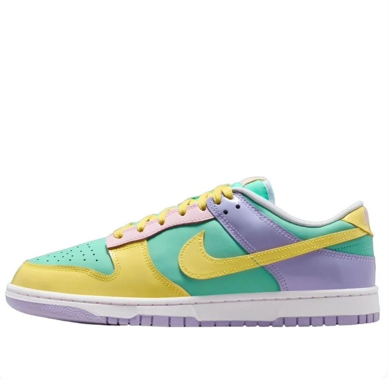 Air Jordan 1 Mid Sneakers - Golden Yellow & White