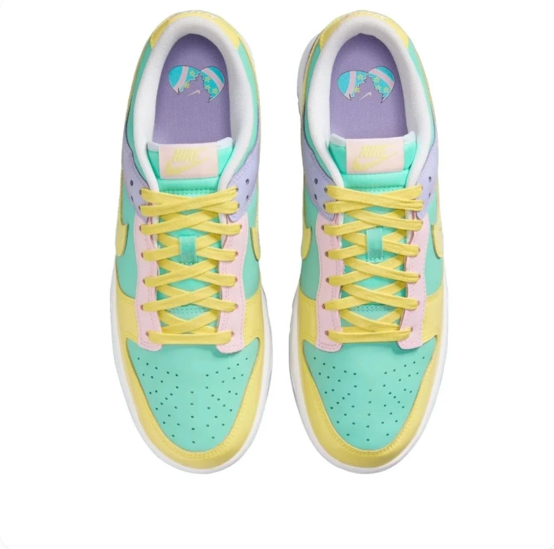 Air Jordan 1 Mid Sneakers - Golden Yellow & White