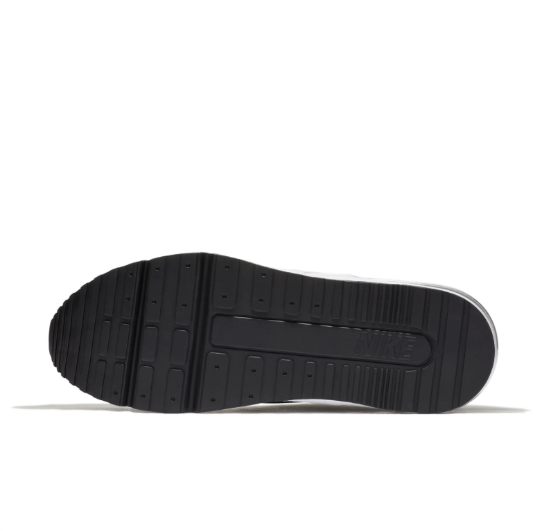 Nike Air Max Sneakers - Black & White with Gray Swooshes